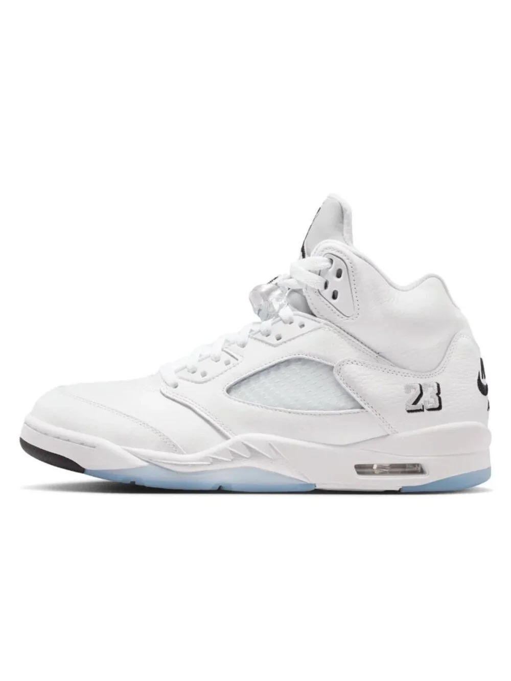 Nike Air Jordan 5 Retro OG White Black Metallic Silver